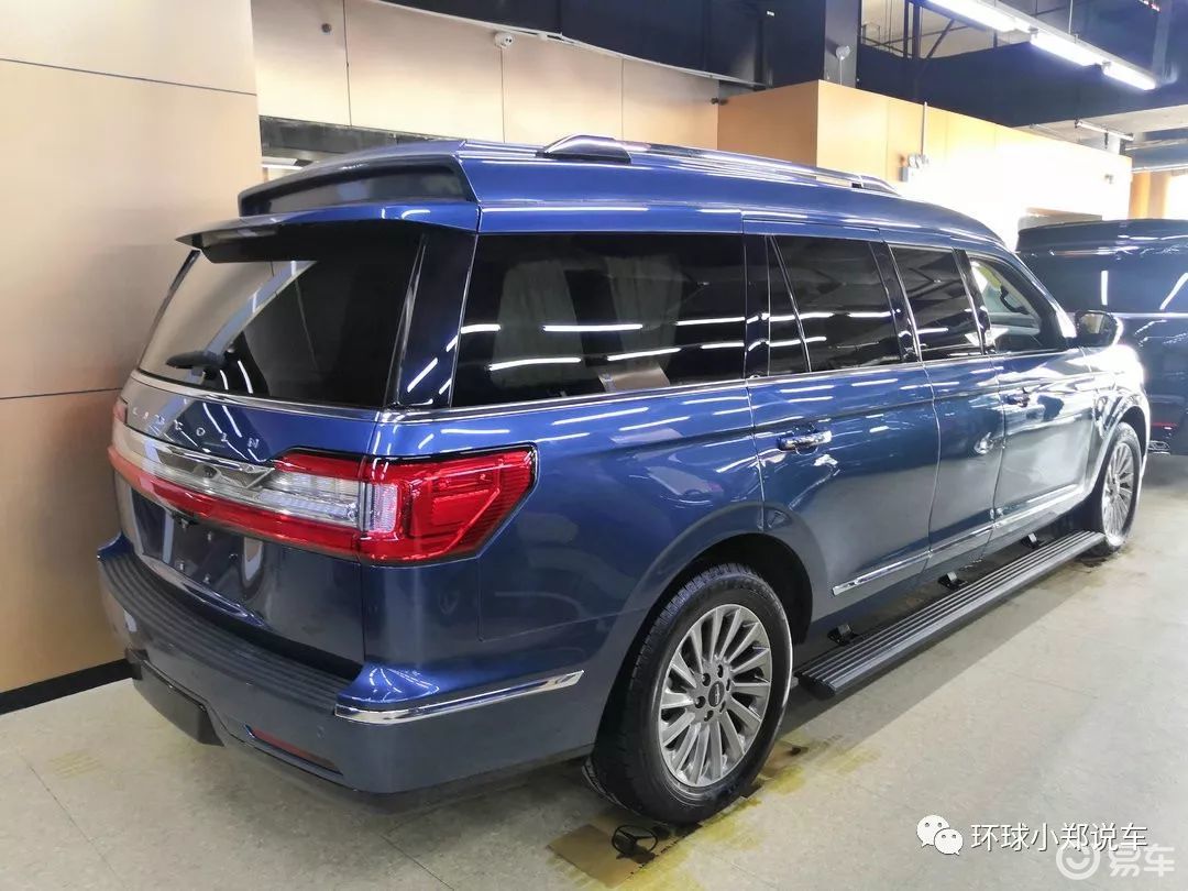 全新樊海蓝外观的进口林肯领袖一号加长版suv6座商务车