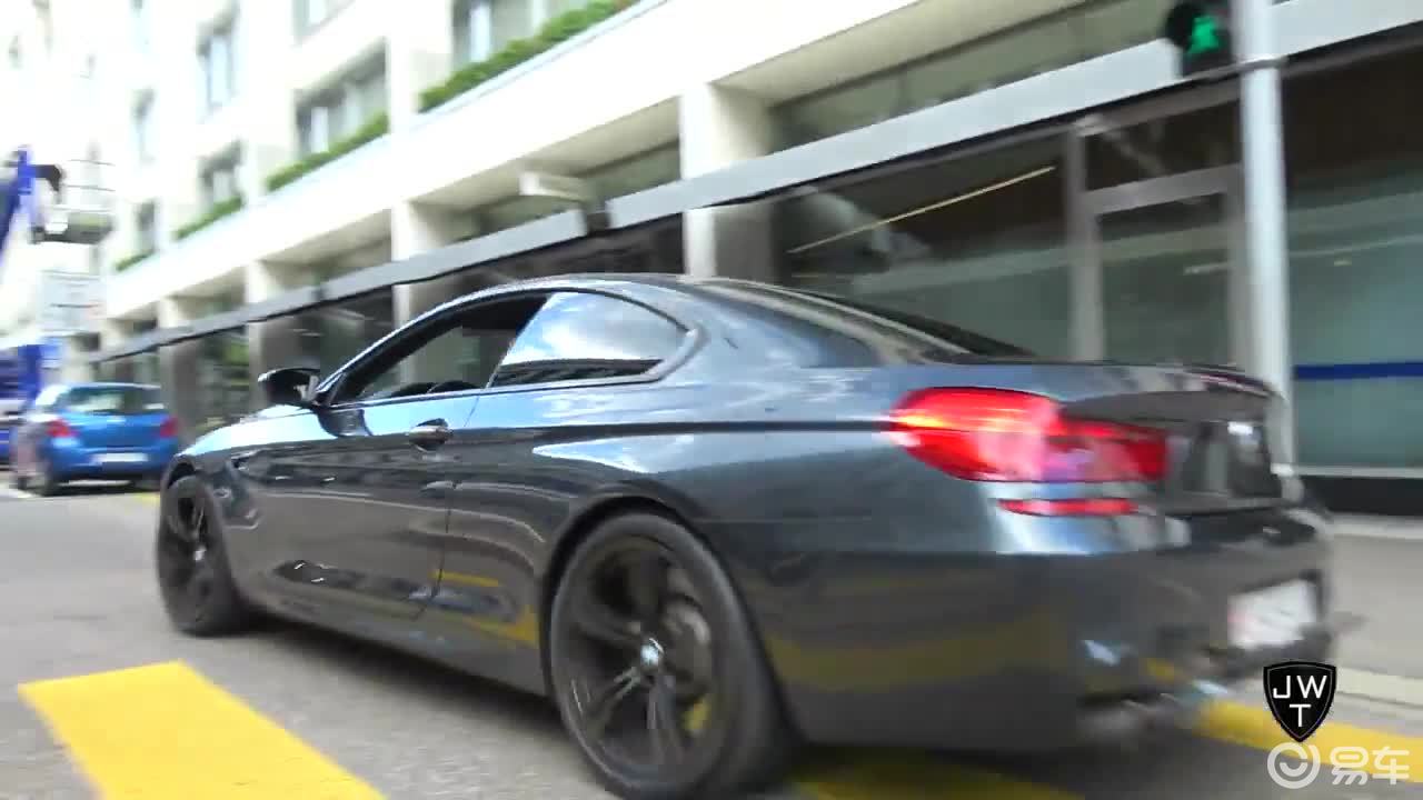 宝马m6coupe,宽扁车身,凸显强大气场