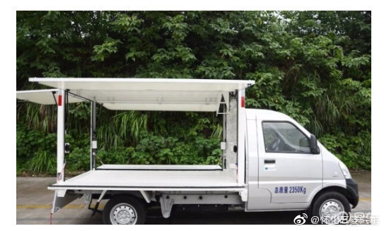 地摊神车"——五菱荣光翼开启售货车