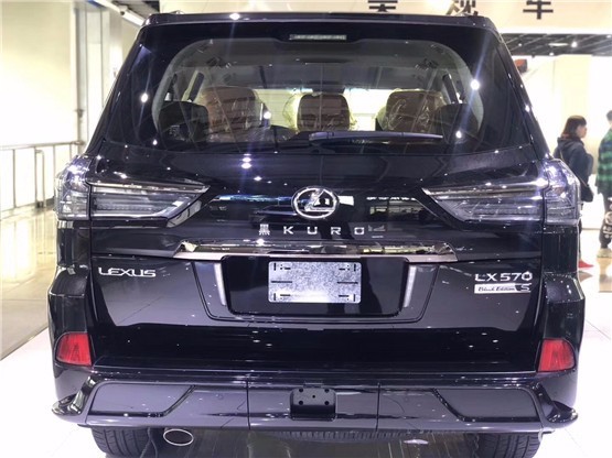 19款雷克萨斯lx570黑耀限量版 全球限量500台