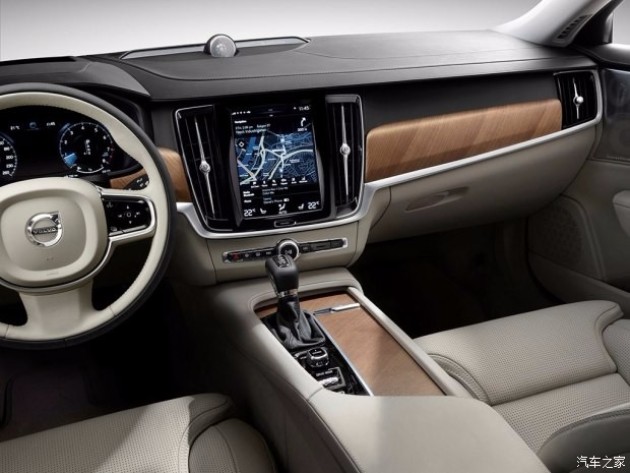 这是沃尔沃xc90,v90,s90大致内饰.