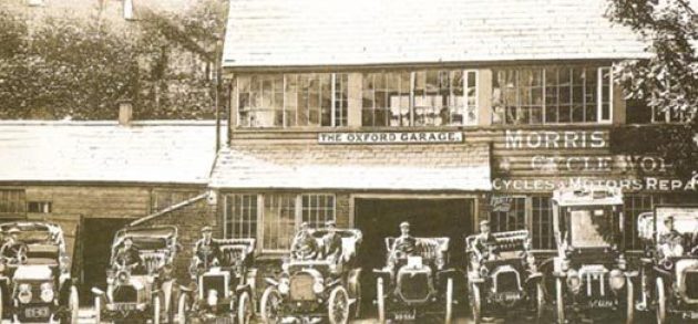 1910年,莫里斯建立了 莫里斯车行( morris garages),专门经销汽车.