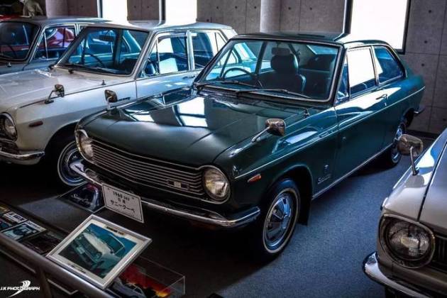 datsun sunny coupe kb10,以datsun 1000为基础,动力配置很单一,只有