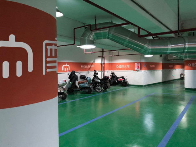 杭州首个智能电动车库 落地城北运河广告产业园