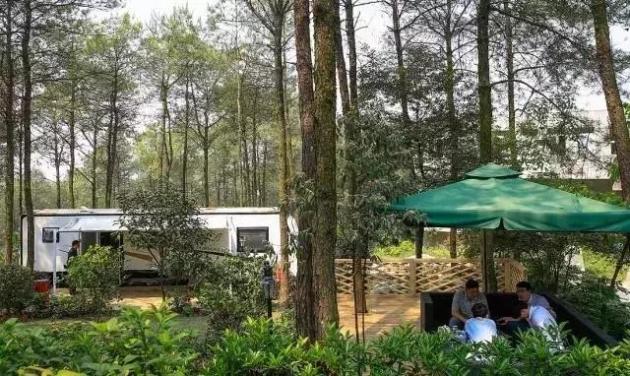 最美房车营地,享受山城重庆的森林康养