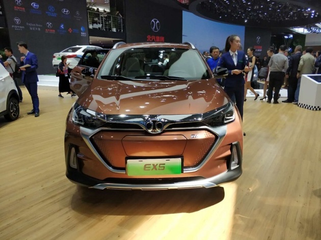 2018北京车展|北汽新能源ex5