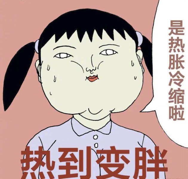有热胖了的