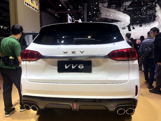 上海车展—wey vv6实拍