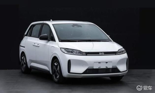 滴滴的专属产品比亚迪d1亮相旋钮换挡取消仪表盘