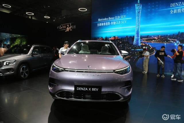 全新腾势x bev纯电suv,续航里程达520公里实拍!