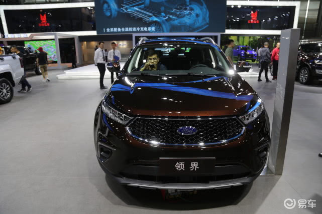 实拍江铃福特领界,15万家庭suv,非驭胜s330换标车