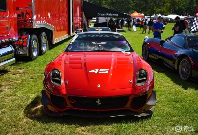 法拉利599xx evo:百公里3.3秒,740匹马力