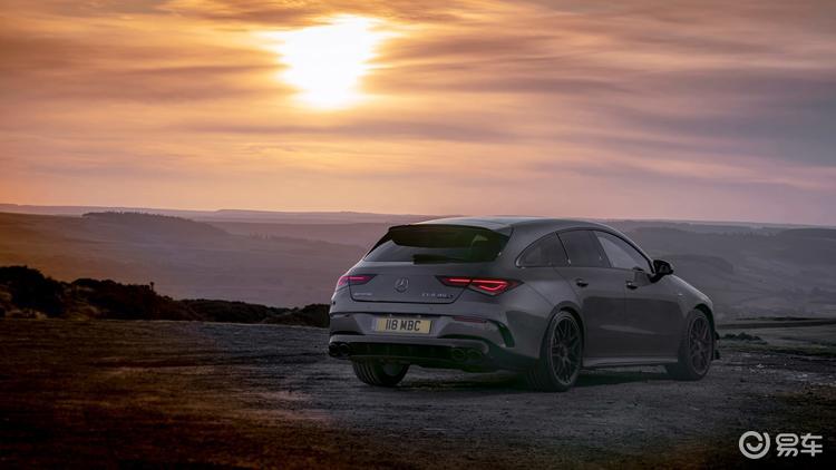 amg cla 45 s猎装版
