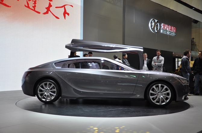 北汽概念车新方向 竟无后视镜
