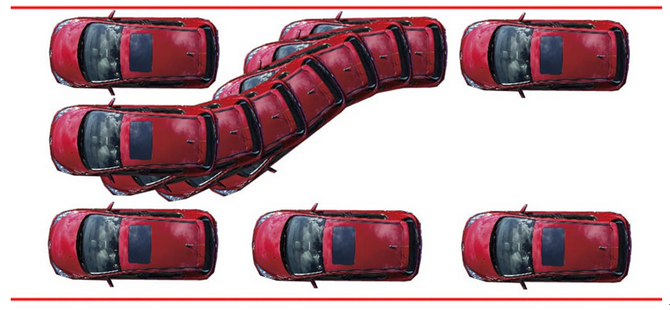 【图文】七步演绎:侧方位停车技巧