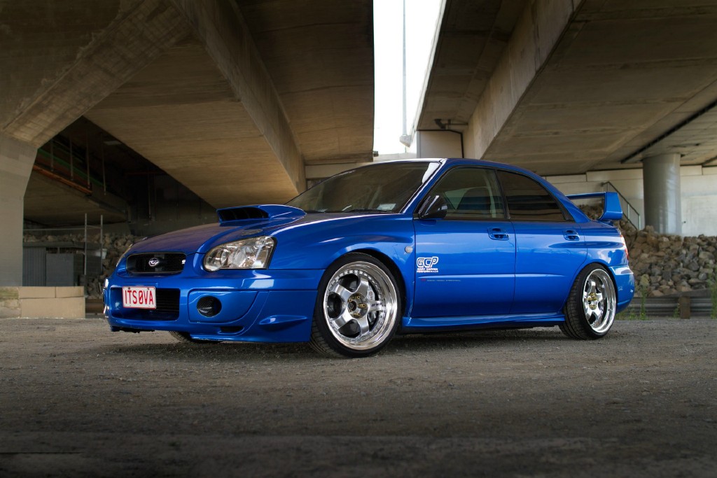 最巅峰的一代斯巴鲁翼豹wrx sti