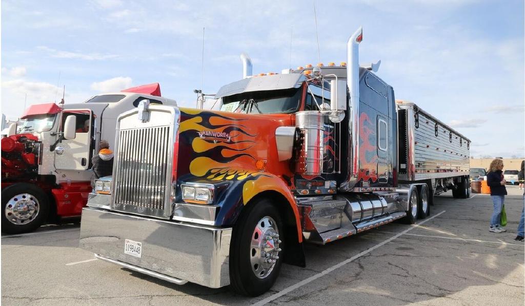 美国中部卡车展 自行脑补擎天柱的声音