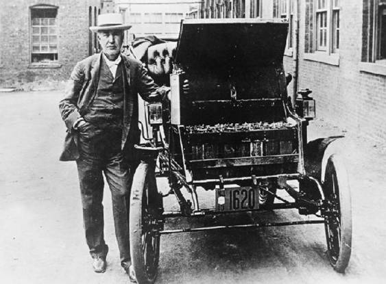 电动汽车:你知道世界第一辆电动汽车是谁发明的吗? 发明者:爱迪生