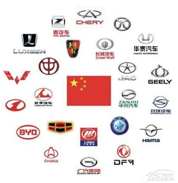 中国的国产汽车品牌有什么?