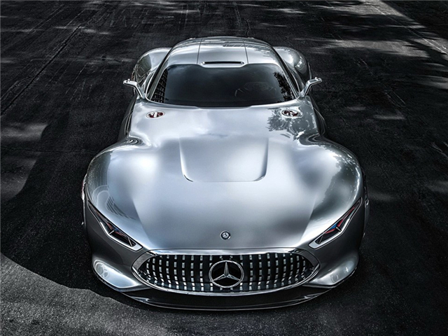 放弃鸥翼的新选择 奔驰amg超级跑车效果图