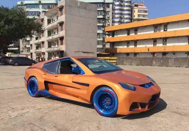 【图文】男子初中毕业造超跑,耗时3年花费8万