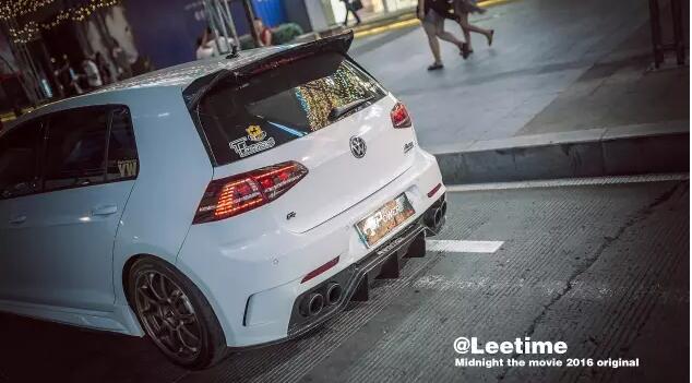 【图文】长春高尔夫MK7 R与霓虹灯争彩_新闻中心_易车网