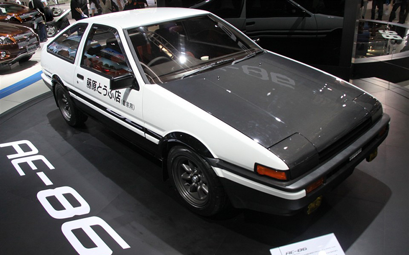 丰田 ae86,标志性的丰田ae86,在日本被称为hachiro