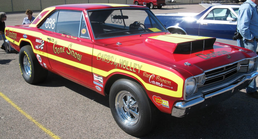 【可上路的稀有道奇直线竞速赛车】不知名车型