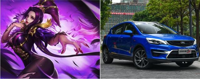 帝豪GS、缤智、XRV对上芈月、诸葛亮、庄周,孰强孰弱?