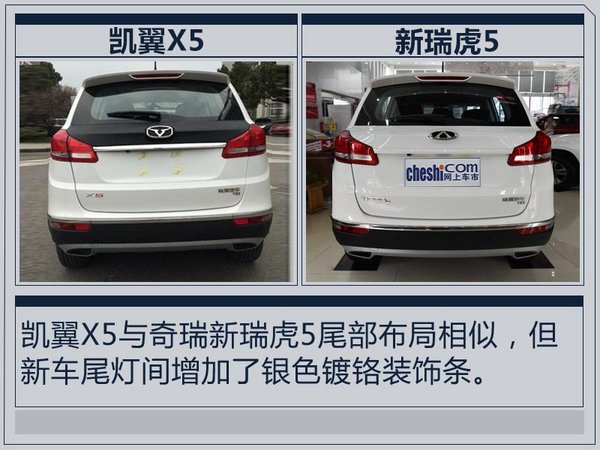 凯翼x5全新suv 竞争北汽幻速s6