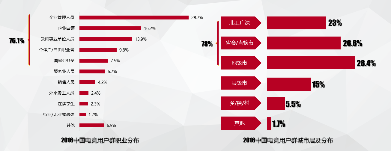 (数据来源:中国电竞用户分析报告)