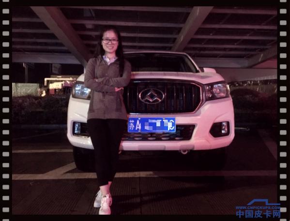 三天2700公里 娇小女司机开皮卡去大理_中国