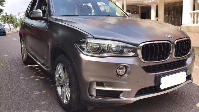 宝马X5电光钨钢车身改色贴膜效果图展示 低调奢华_武汉慕色_易车号-易车网