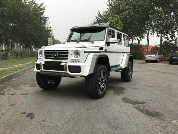 奔驰G500 4X4绝版现车越野世界顶级神奇座驾