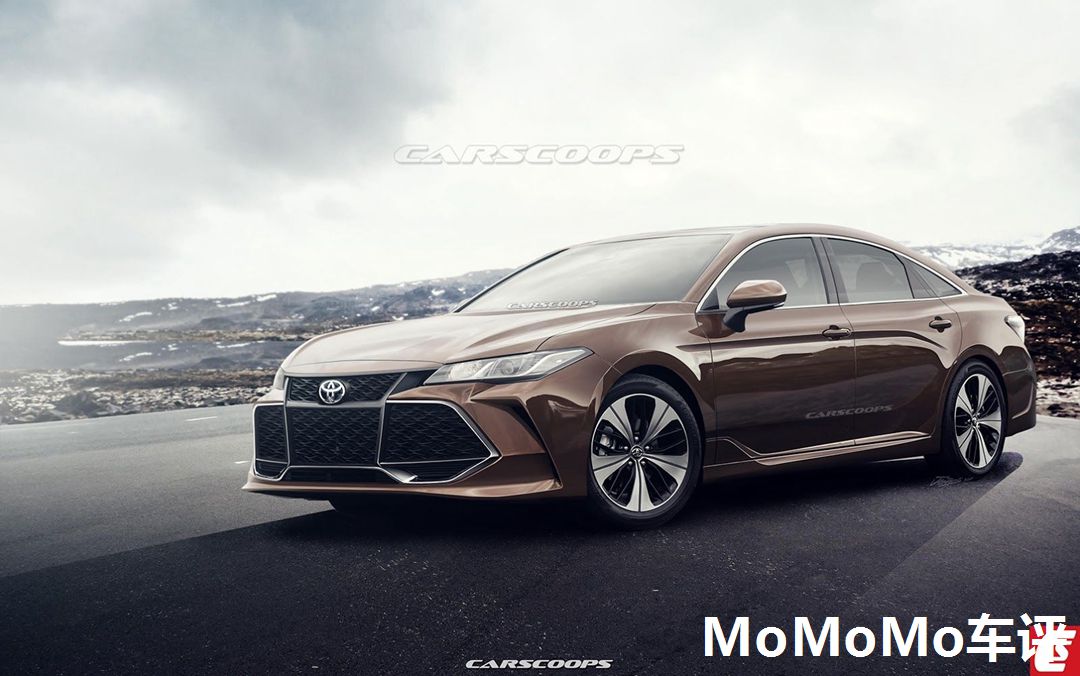 比皇冠还大,2019丰田亚洲龙Avalon预告_MoM