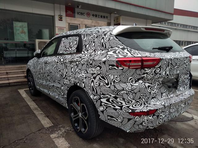 中型SUV开瑞X70 外观内饰曝光,运动感十足高清图片