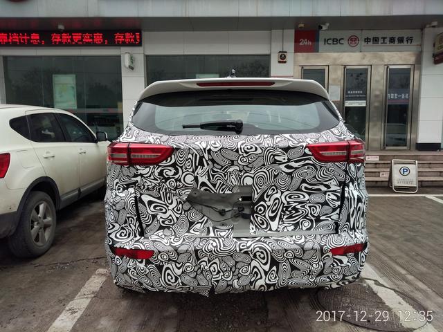 中型SUV开瑞X70 外观内饰曝光,运动感十足高清图片