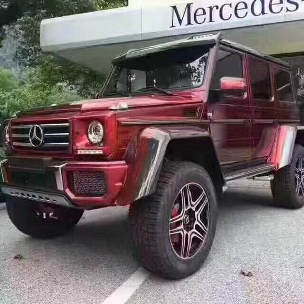 新款奔驰G5004x4版 顶尖越野性能走天下-图1