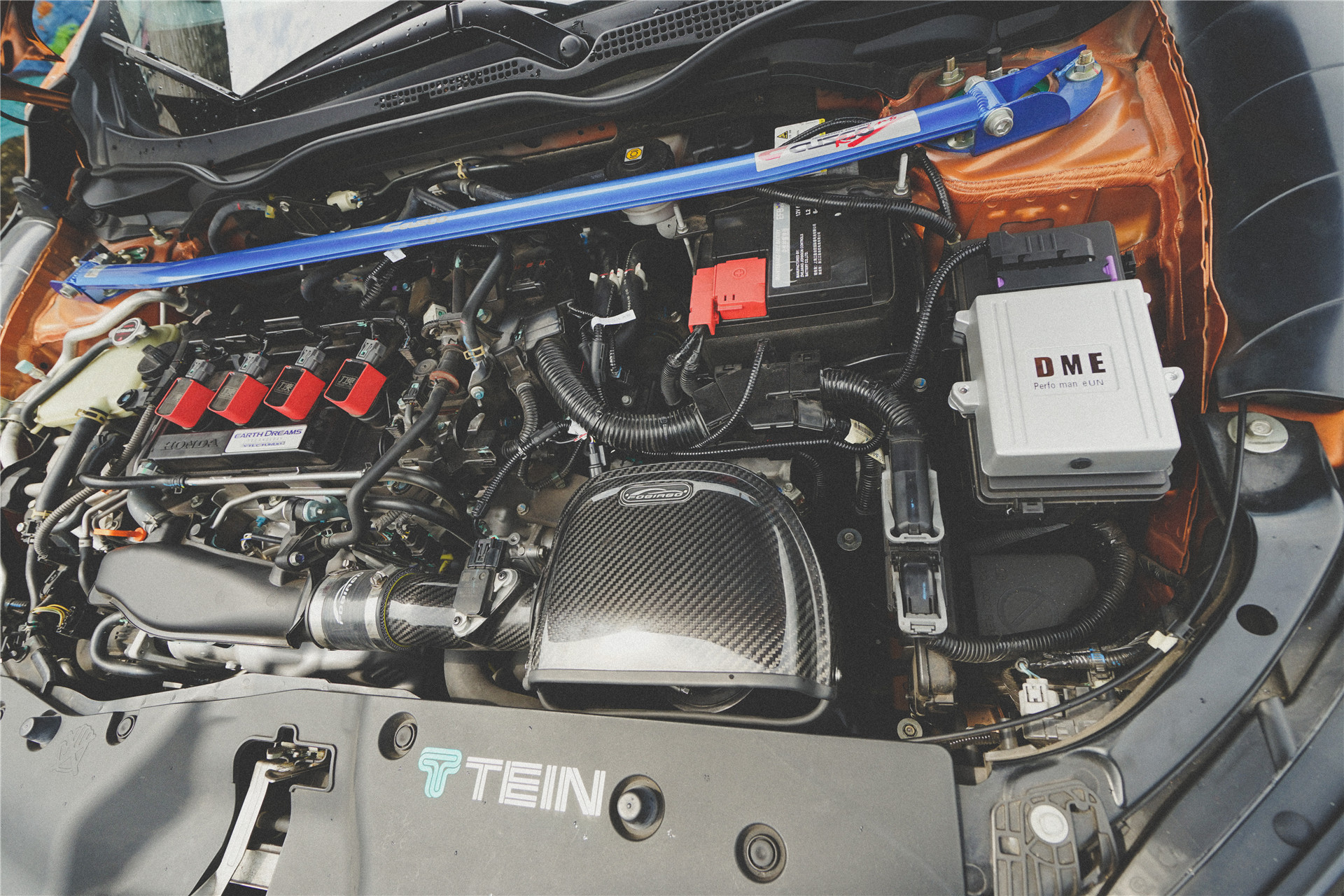 广州车友轻改十代思域也很讨喜!