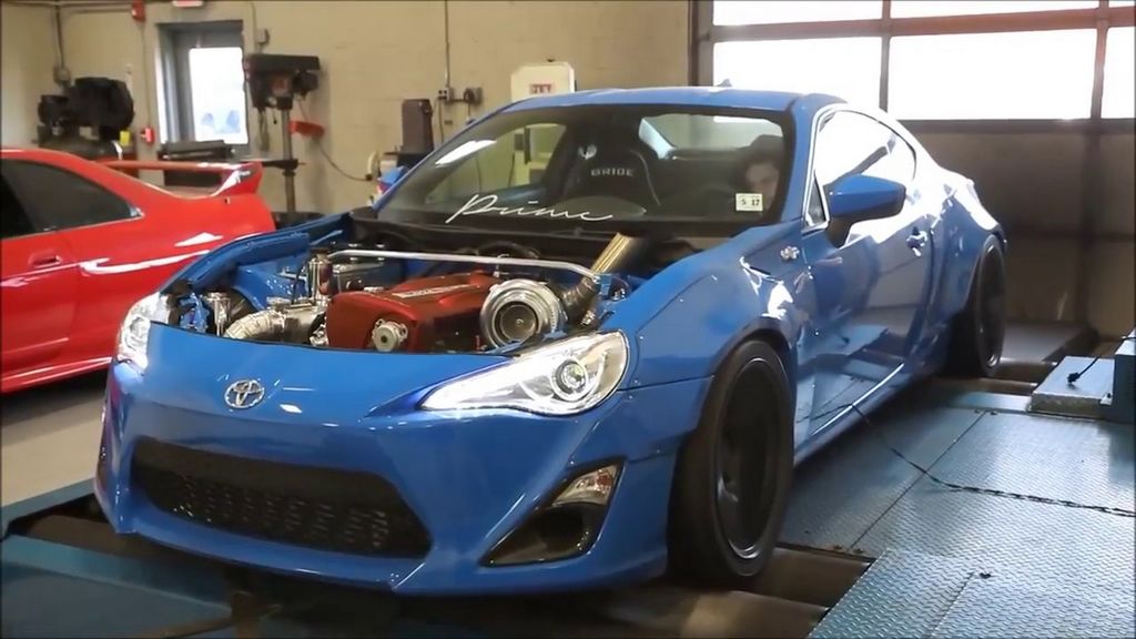 爆改GT-R引擎加四驱的千匹86才是王道!