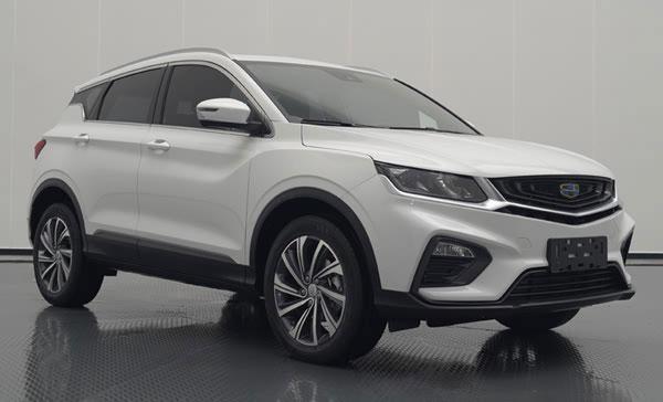 吉利小型SUV-SX11申报图曝光,颜值惊艳