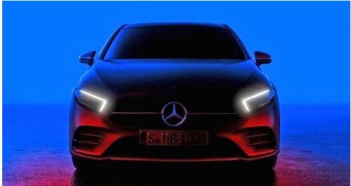 全新奔驰A级预告图豪华时尚