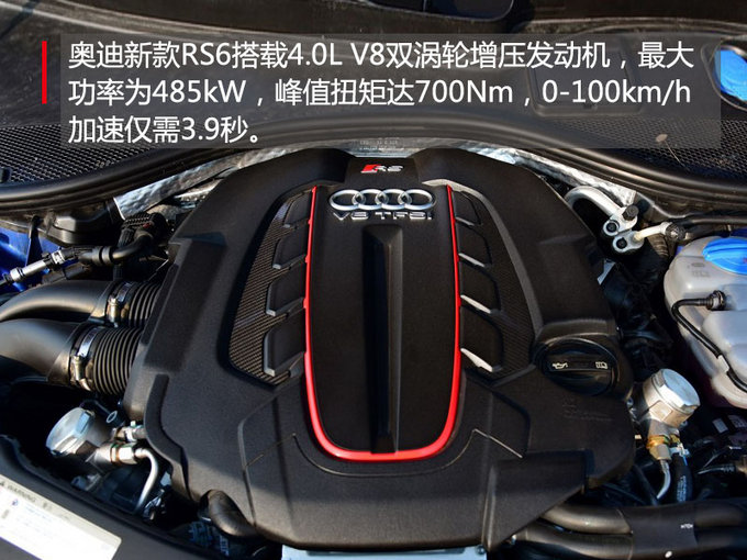 成就地表最速旅行车 奥迪新款RS6破百仅需3.9秒-图3