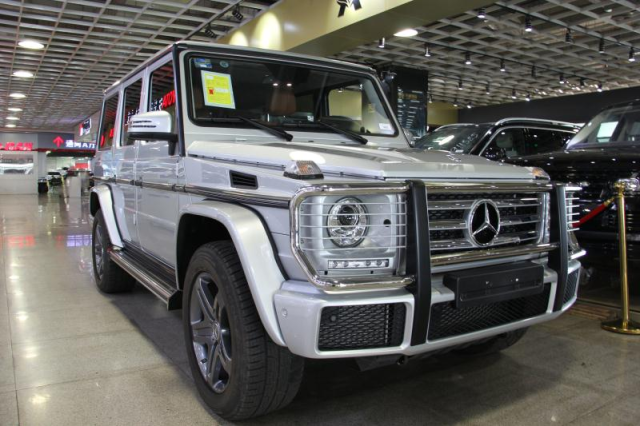 2018款奔驰G500 创造了极强的视觉冲击效果