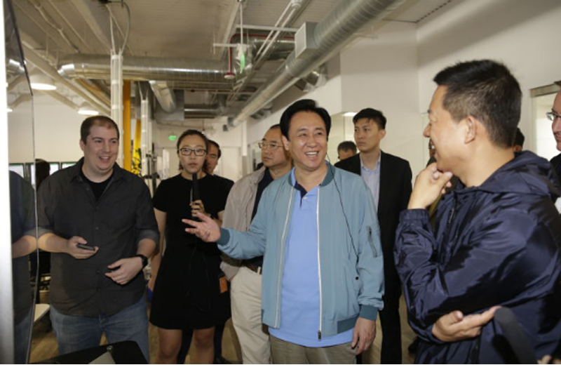 恒大集团许家印赴美视察 FF技术实力获高度赞