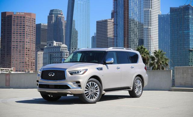 全新一代英菲尼迪qx80中东版七座六座天津现车充足