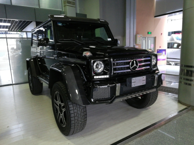 18款奔驰g5004×4平方打造出专属brabus性能风味