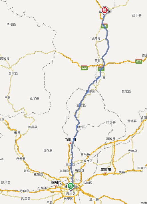 西安到延安有什么好的路线可以玩的比较多吗?