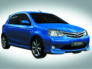 Toyota Etios fastest again at the end of the listing, cheap small cars