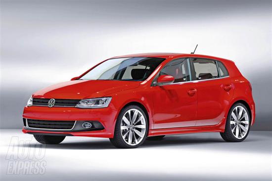 Seventh-generation Golf renders exposure, 2012 debut